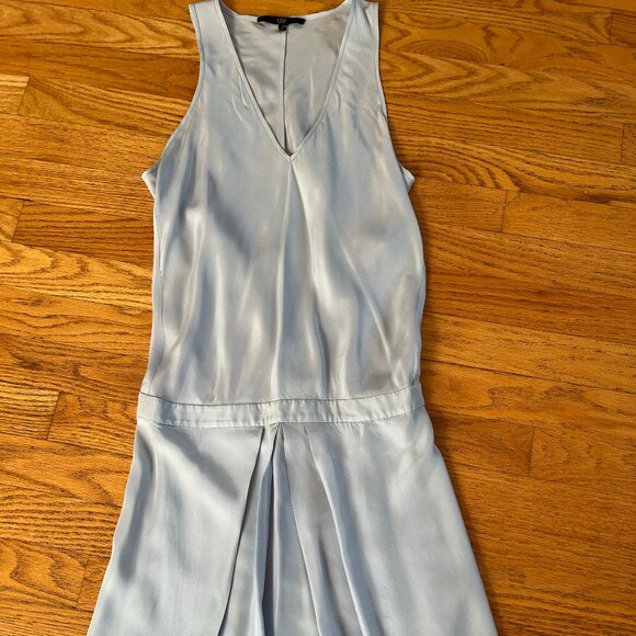 Tibi Women's Light Blue Silk Dress Size 0 NWOT - Picture 1 of 7